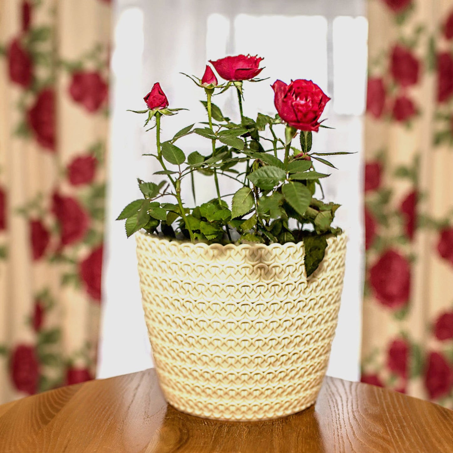 Plant Pots Indoor Knitted Large Medium Small Outdoor Decorative