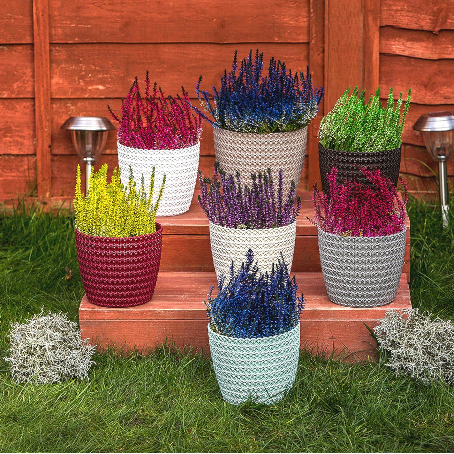 Plant Pots Indoor Knitted Large Medium Small Outdoor Decorative