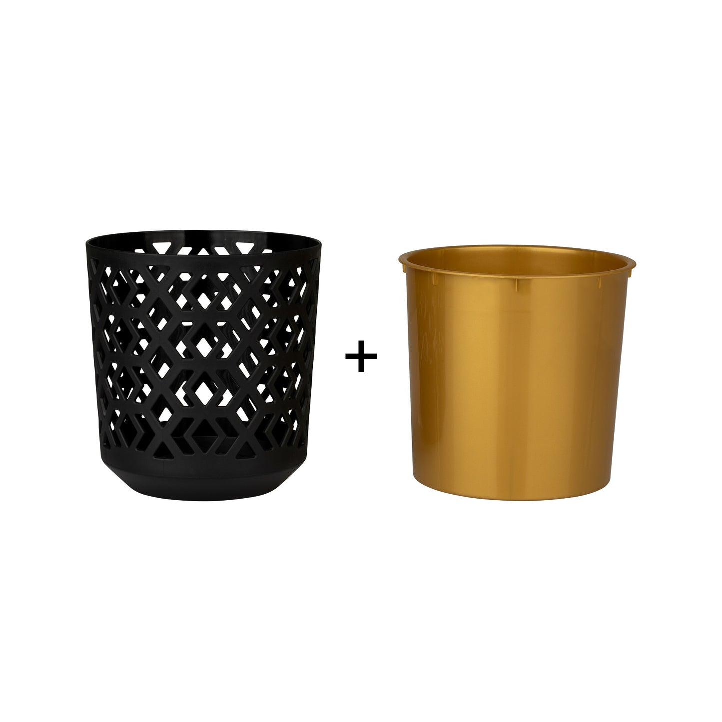 Plant Pots Indoor Large Aztek Set Of 3 Of Sizes 14/19/25cm