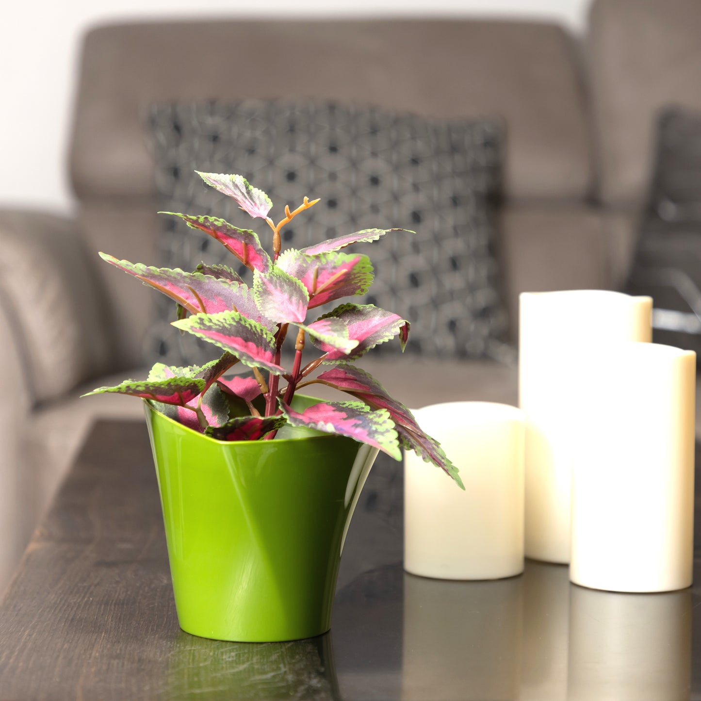 Plant Pots Indoor Twister Set Of 5 Sizes 13/15/17/19/22cm