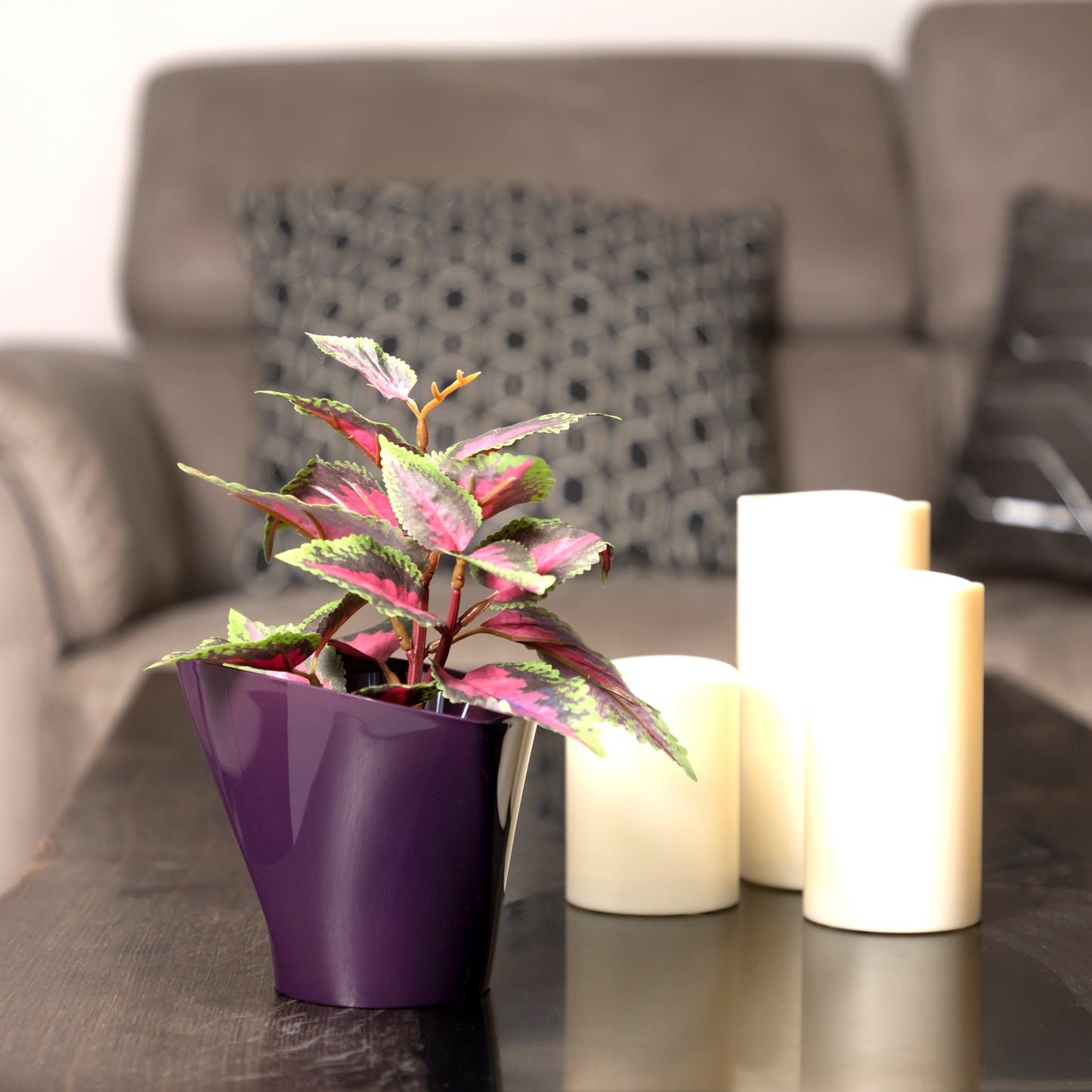 Plant Pots Indoor Twister Set Of 5 Sizes 13/15/17/19/22cm