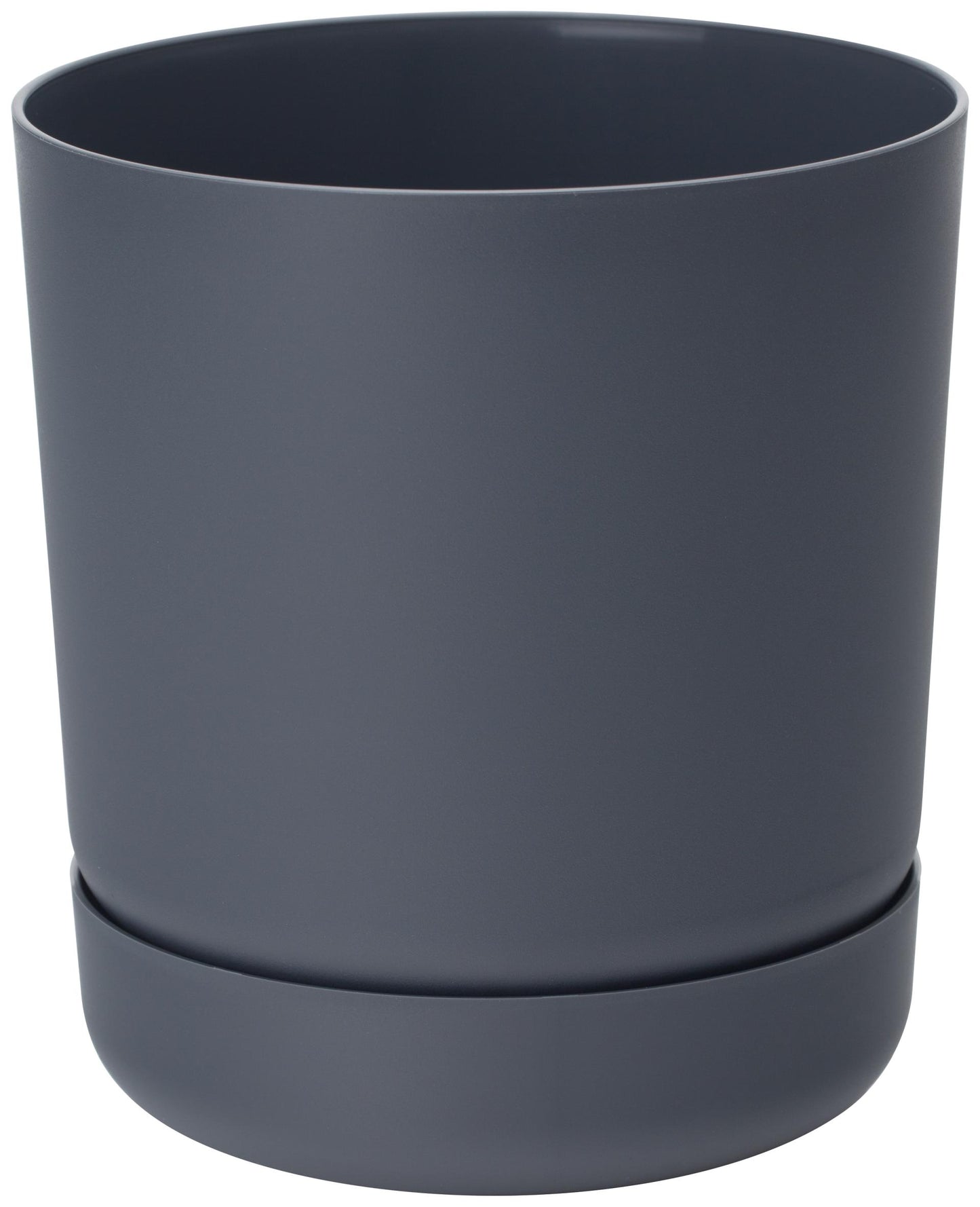 Classy Plant Pots Indoor Plastic Plant Pot with Integrated Plant Saucer