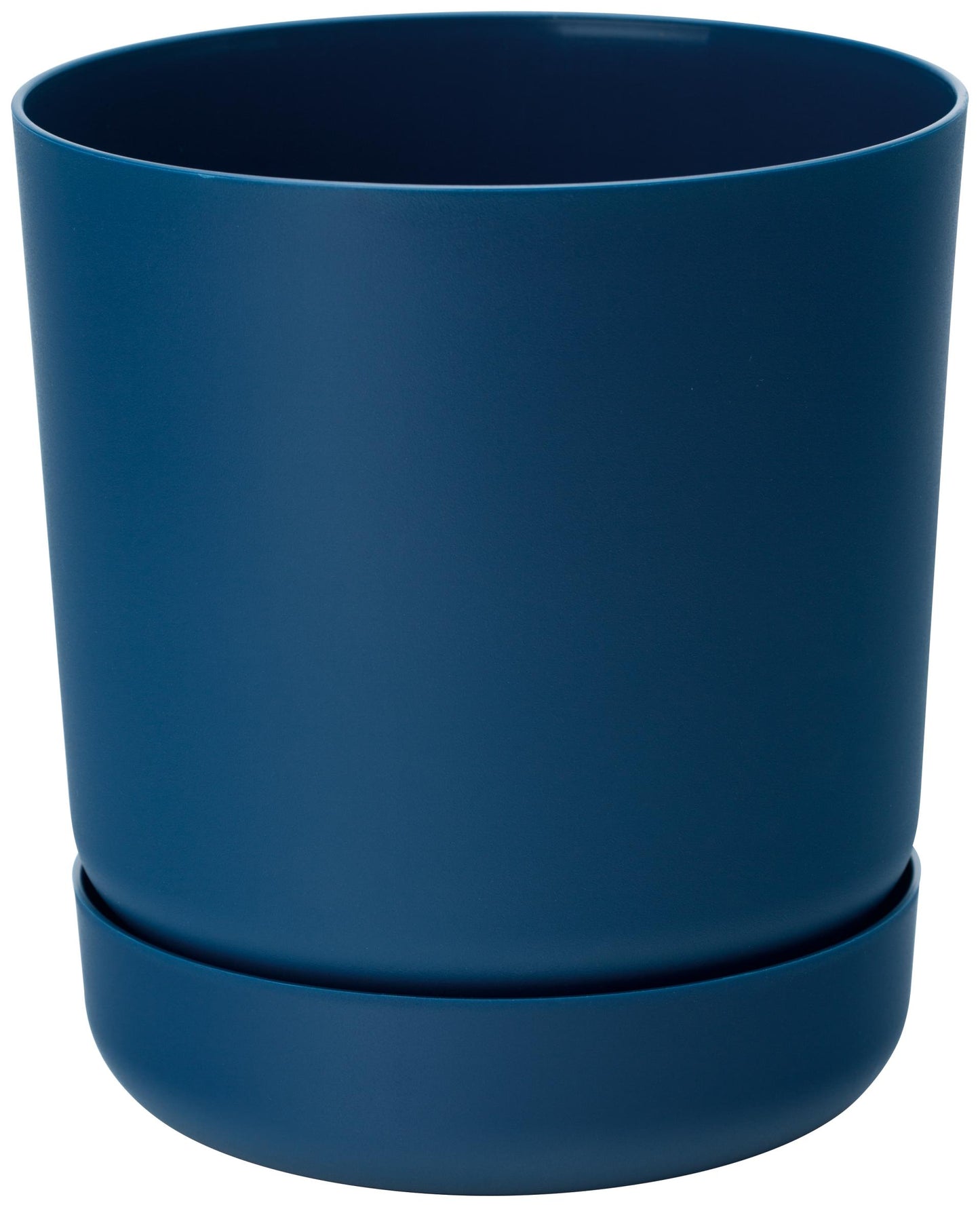 Classy Plant Pots Indoor Plastic Plant Pot with Integrated Plant Saucer