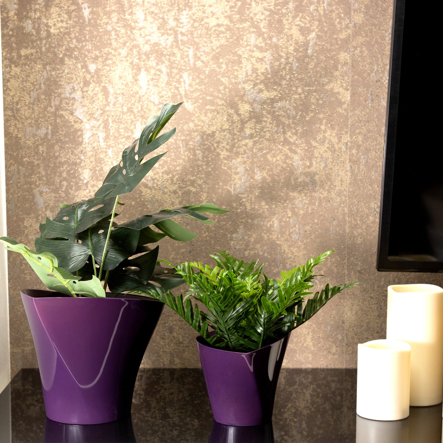 Plant Pots Indoor Twister Set Of 5 Sizes 13/15/17/19/22cm