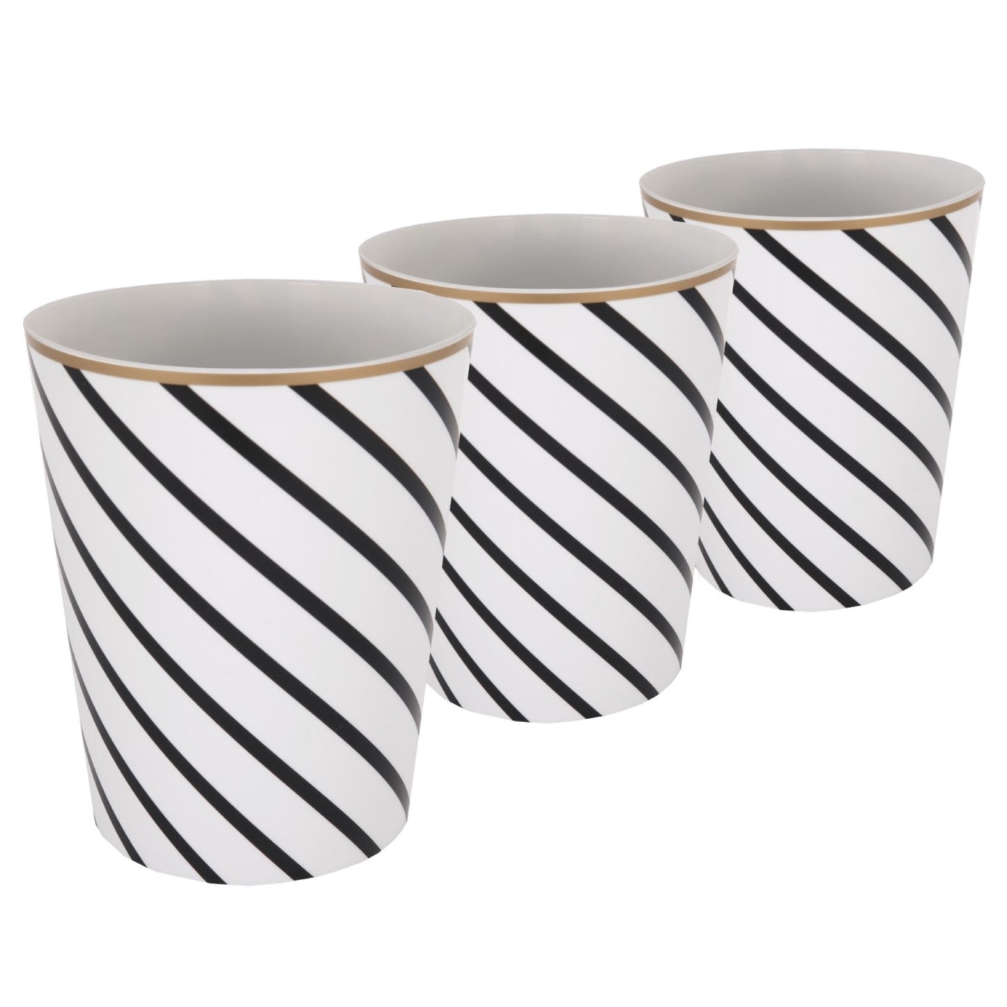 Plant Pots For Orchids 15.5cm Set Of 3 Exotic Pattern