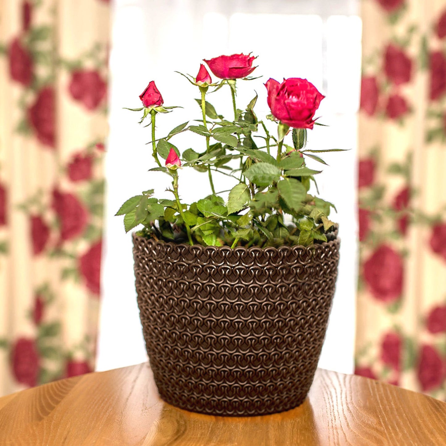 Plant Pots Indoor Knitted Large Medium Small Outdoor Decorative