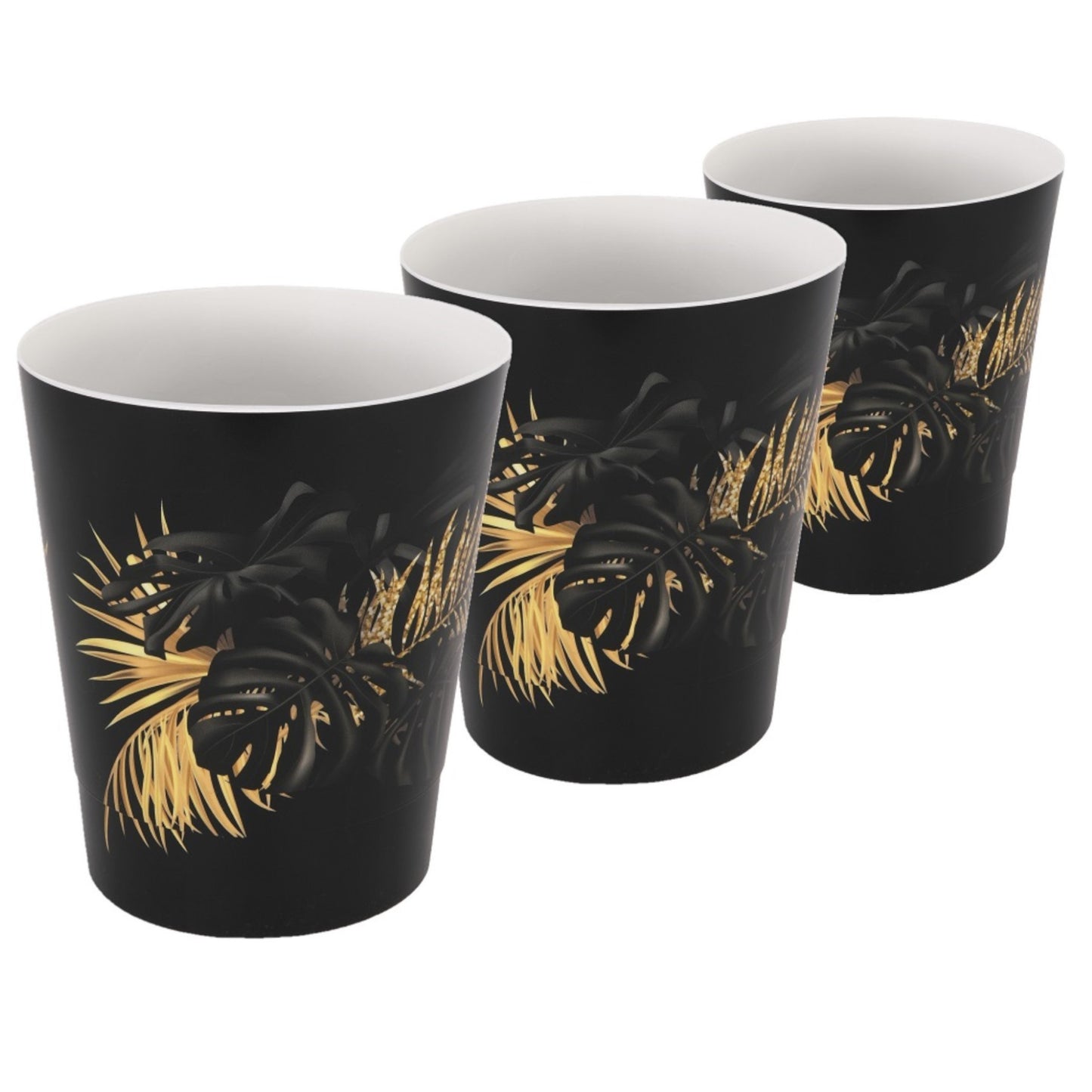 Plant Pots For Orchids Set Of 3 Exotic 13.5cm