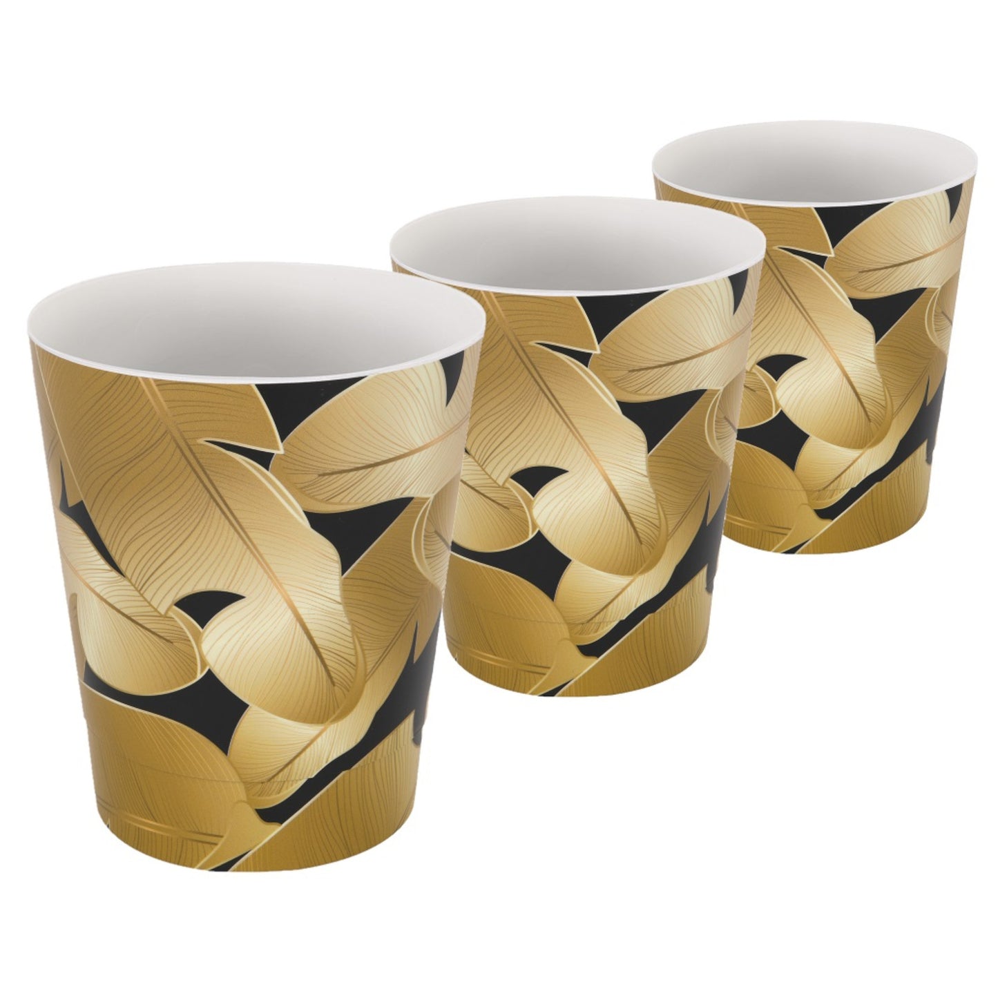 Plant Pots For Orchids Set Of 3 Exotic 13.5cm