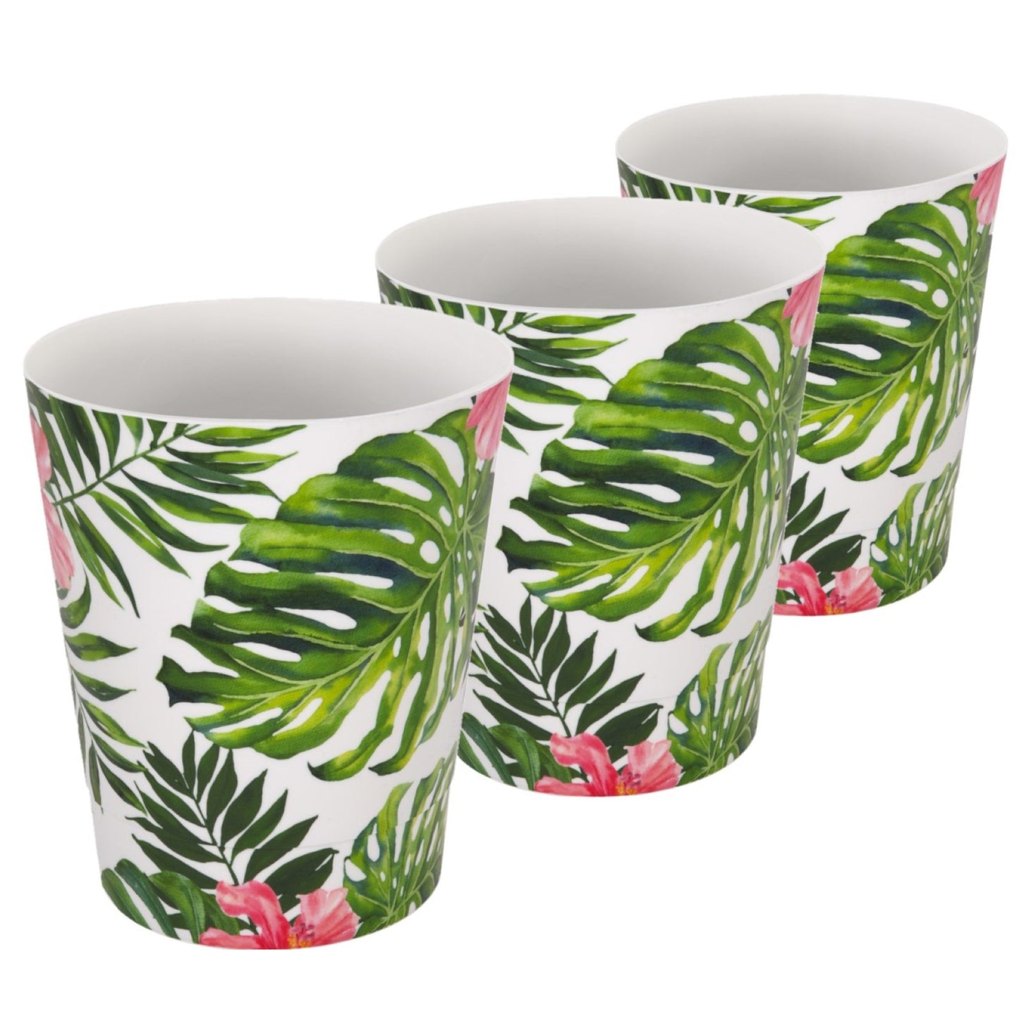 Plant Pots For Orchids Set Of 3 Exotic 13.5cm