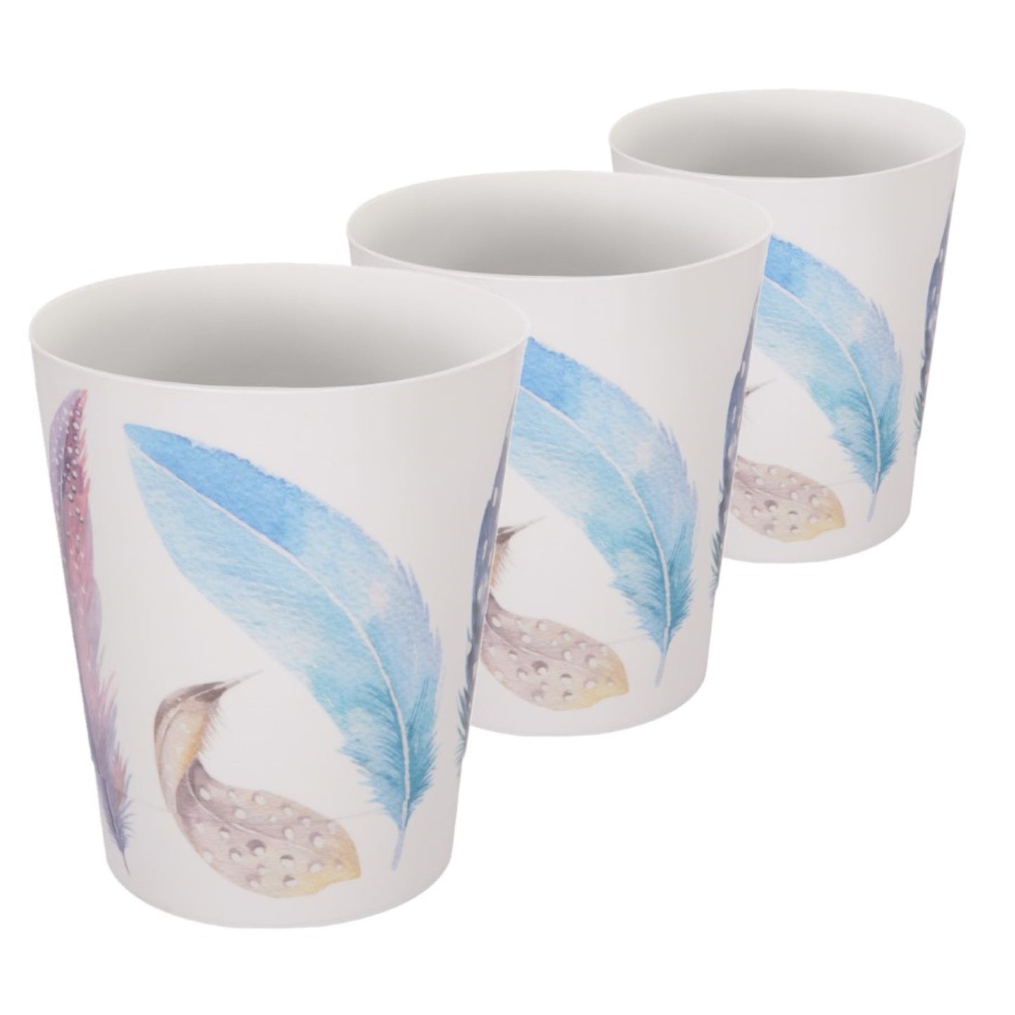 Plant Pots For Orchids Set Of 3 Exotic 13.5cm