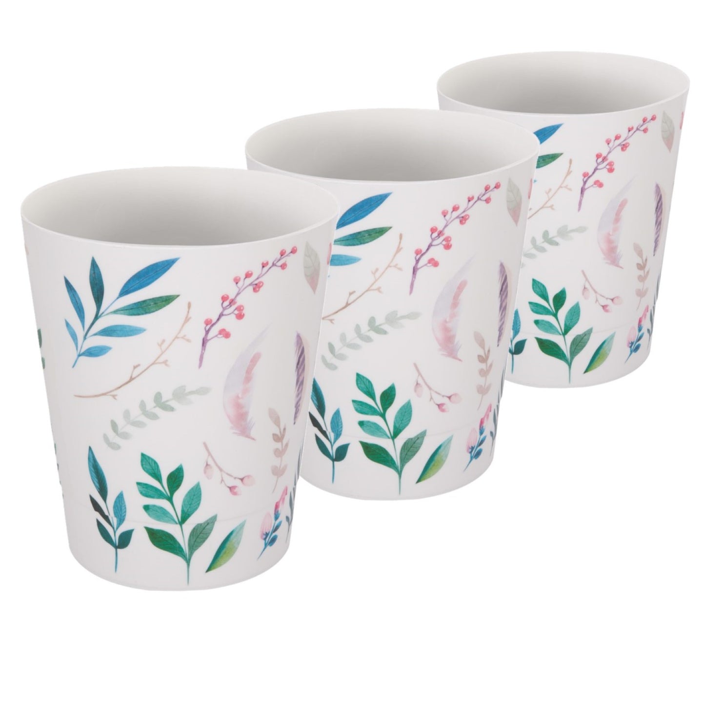 Plant Pots For Orchids Set Of 3 Exotic 13.5cm