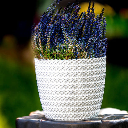 Plant Pots Indoor Knitted Large Medium Small Outdoor Decorative